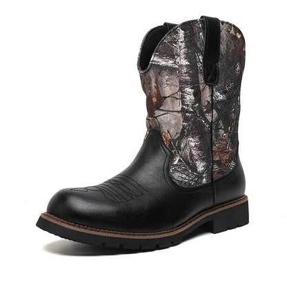 National Trend Floral Martin High-Top Boots