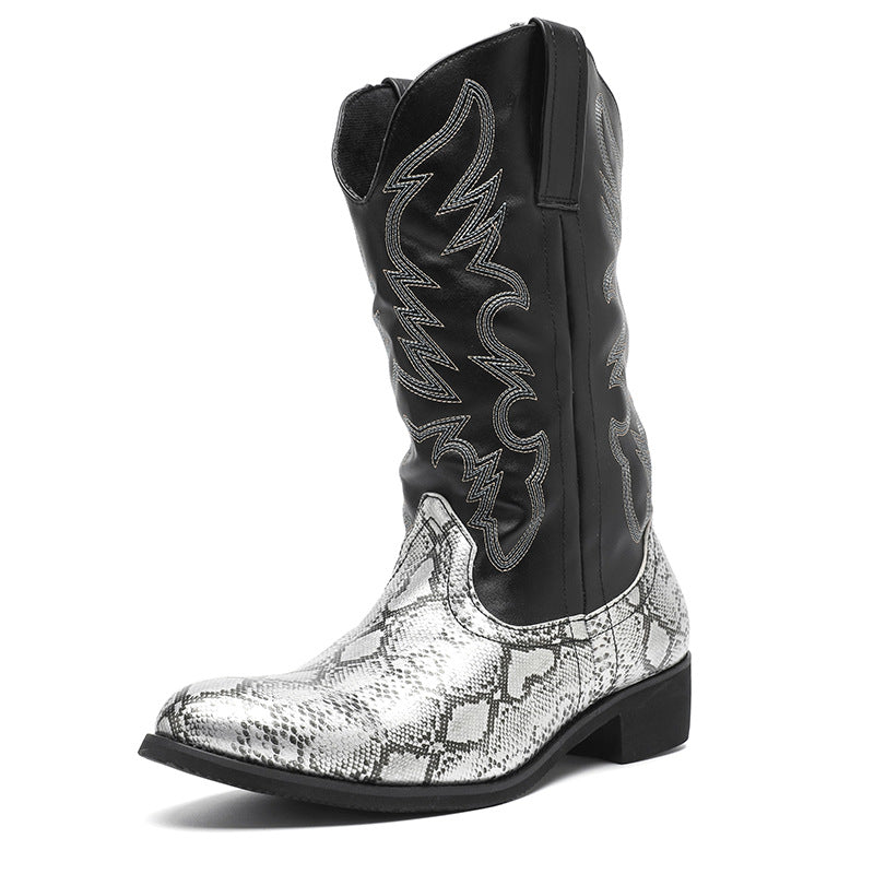 National Trend Floral Martin High-Top Boots