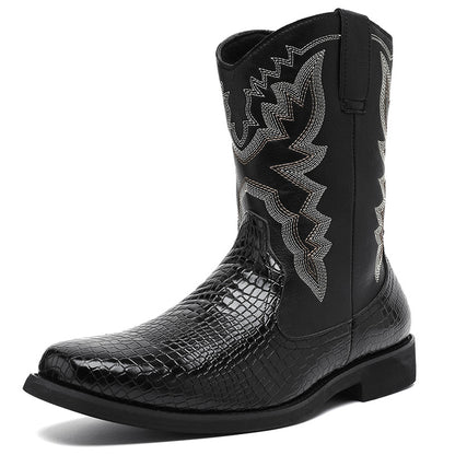 National Trend Floral Martin High-Top Boots