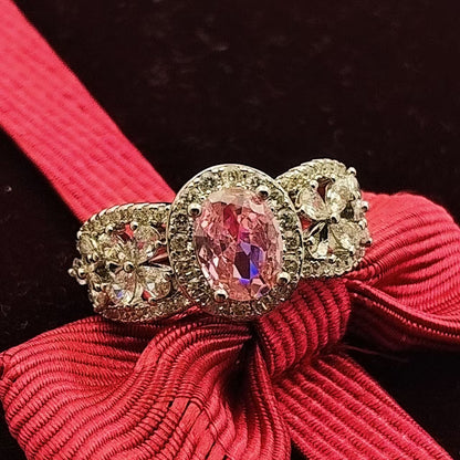 Natural amethyst ring