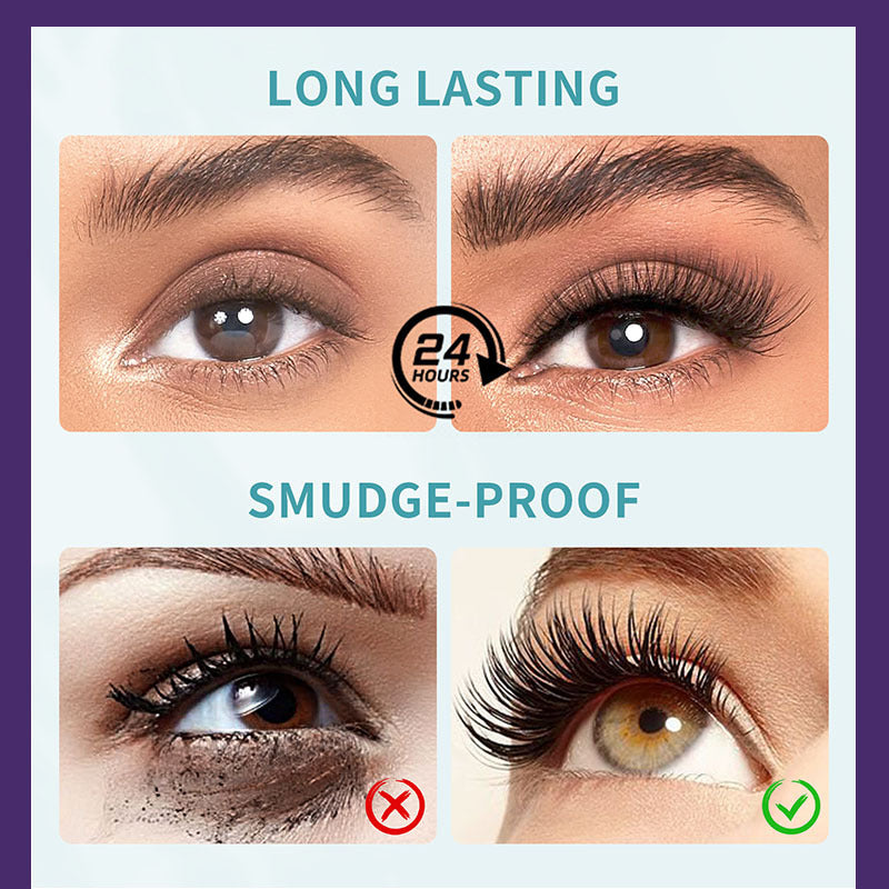 Natural and non-smudge mascara