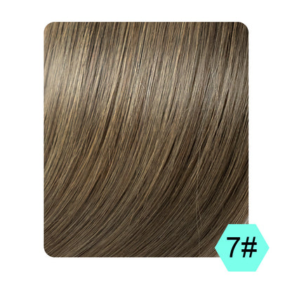 Natural and seamless hair extension wig