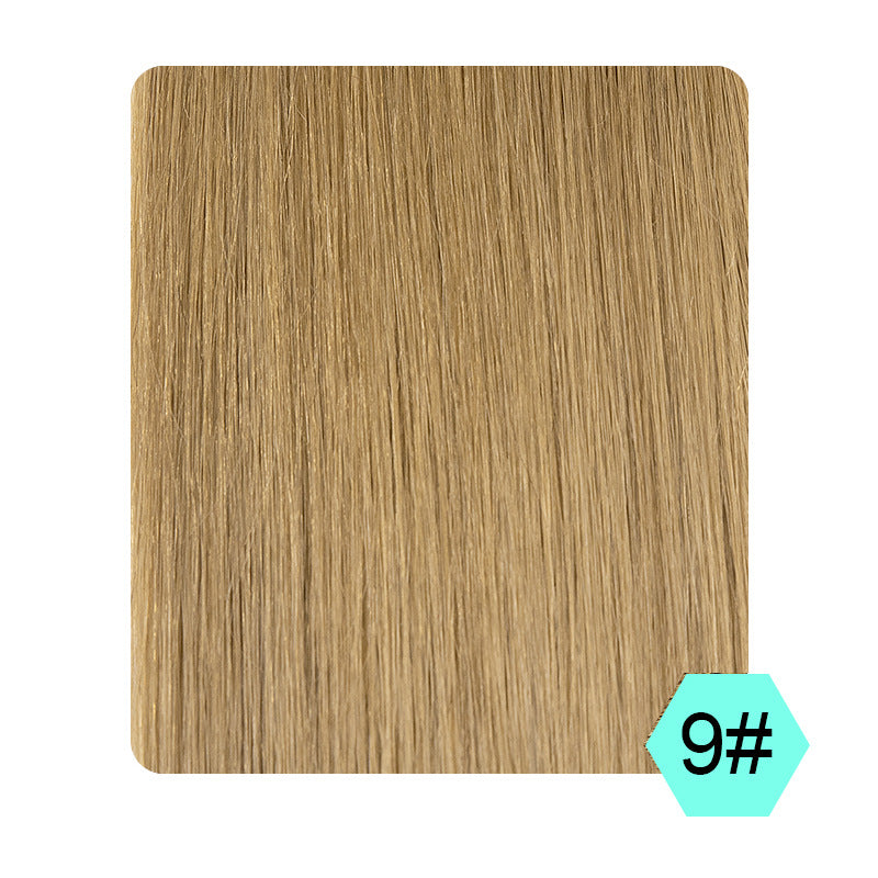 Natural and seamless hair extension wig
