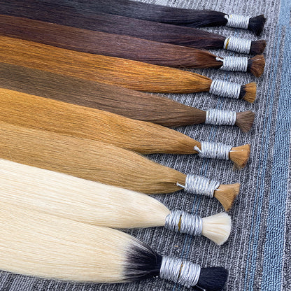 Natural and seamless hair extension wig