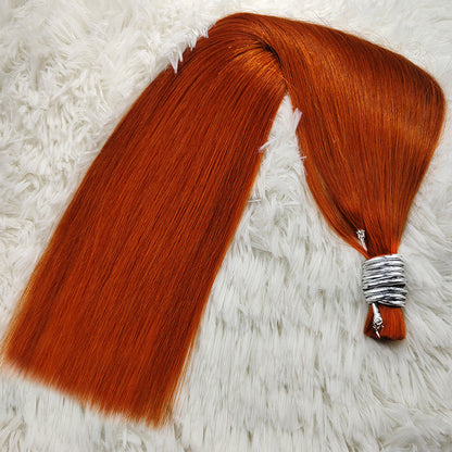 Natural and seamless hair extension wig