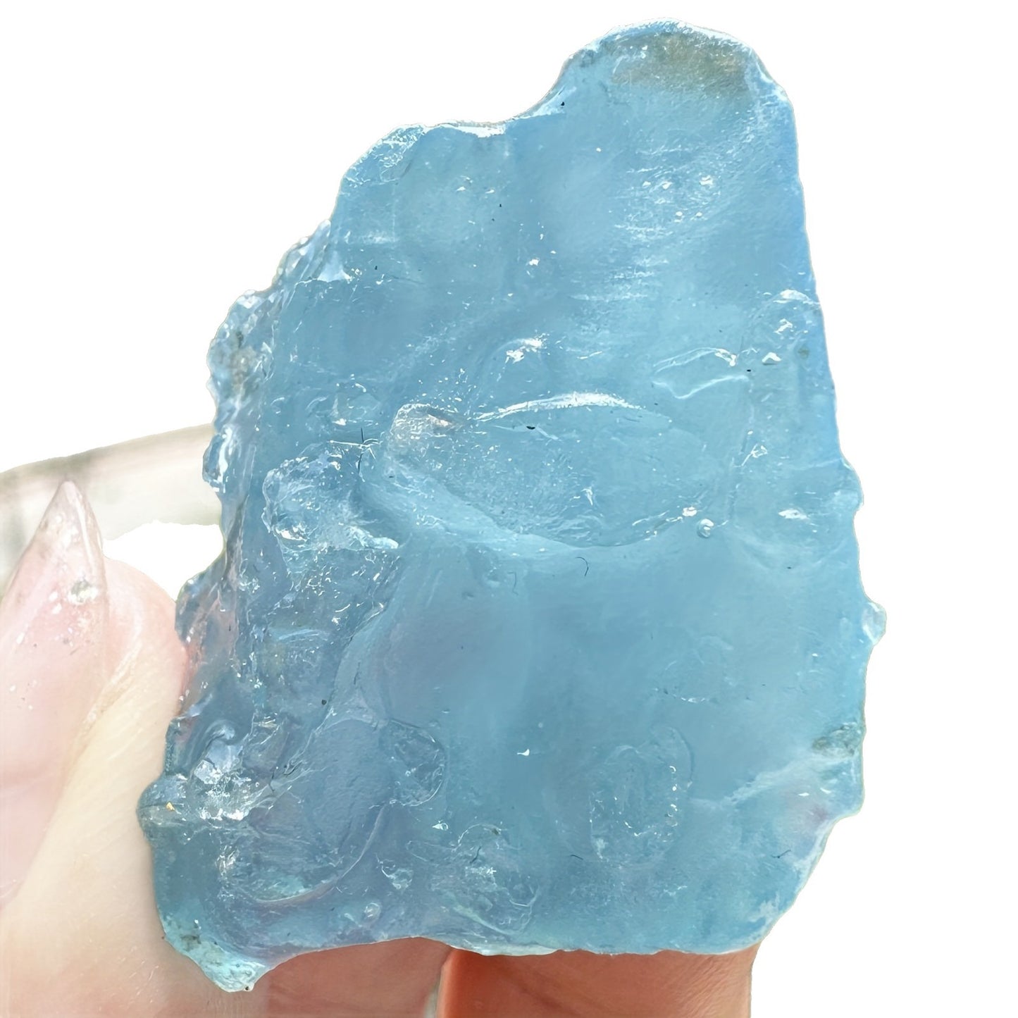 Natural Aquamarine Crystal Raw Stone