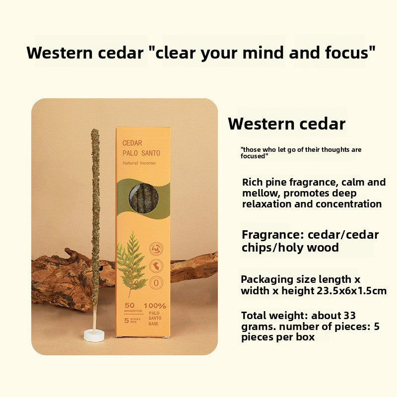Natural Aromatherapy Incense Sticks Handmade Sacred Wood