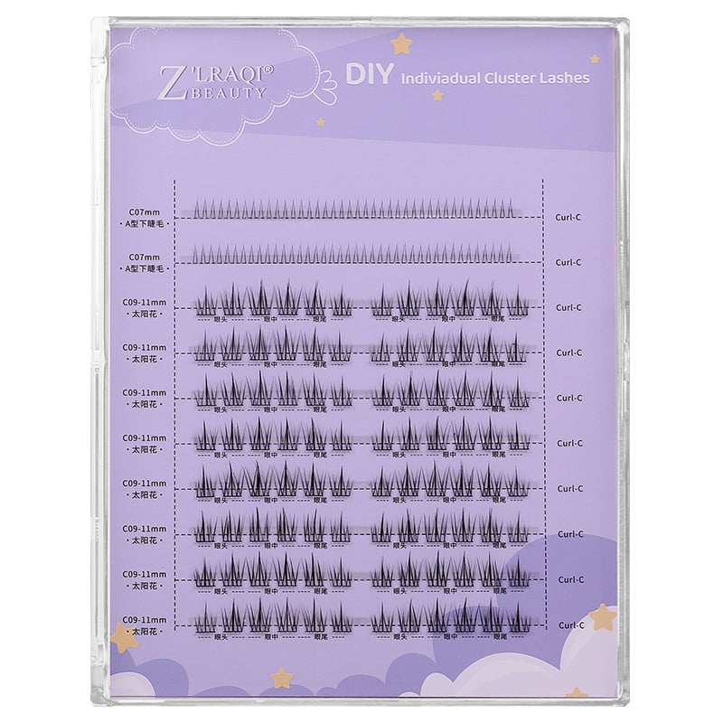 Natural Black Stem False Eyelashes