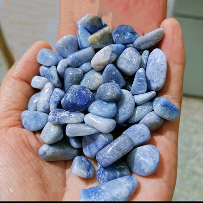 Natural Blue Aventurine Crushed Stones for Decoration