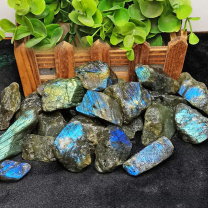 Natural Blue Moonstone Raw Ore Specimen