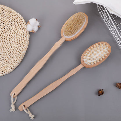 Natural Bristle Bath Brush