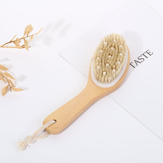 Natural Bristle Bath Brush