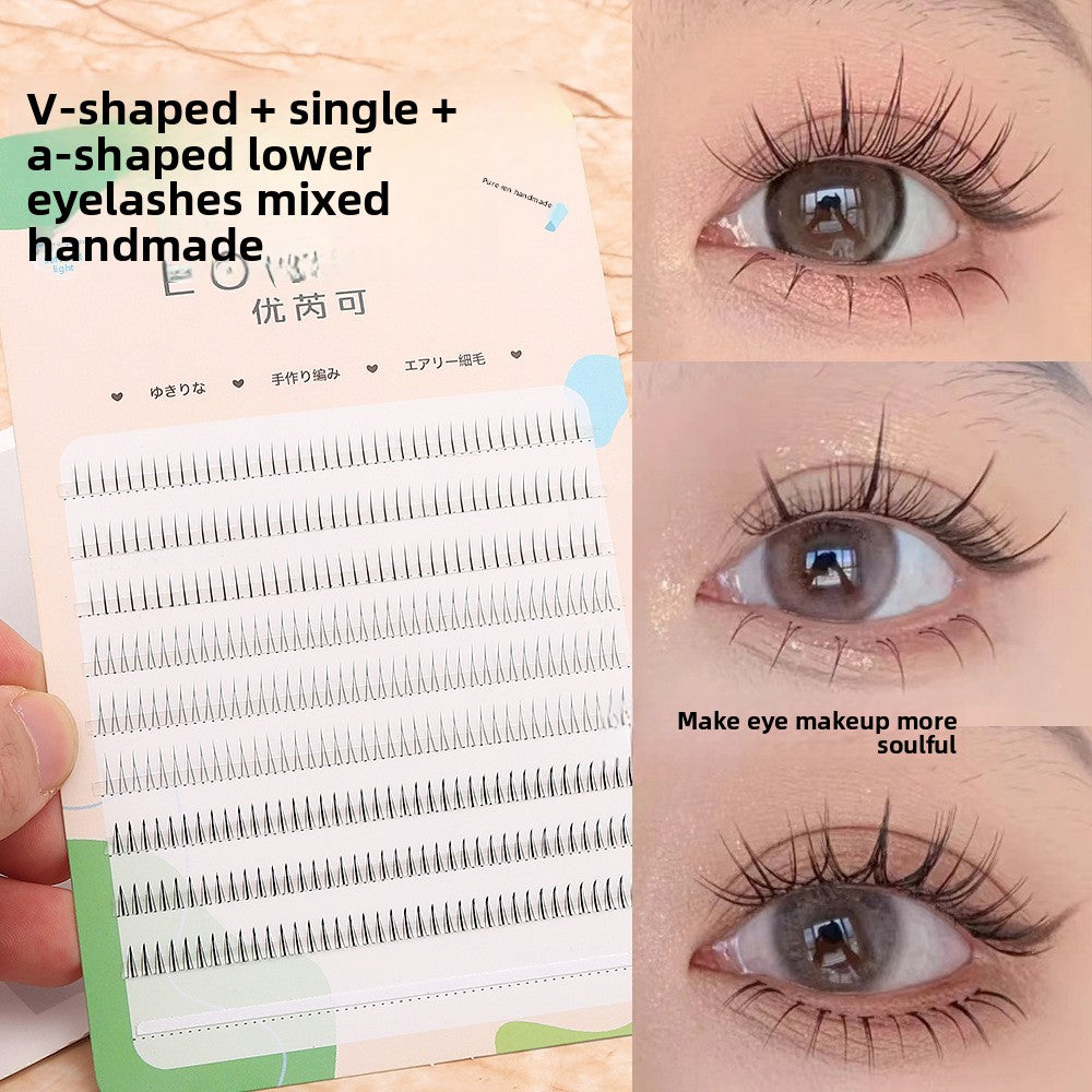 Natural Cluster False Eyelashes