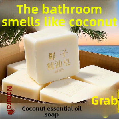 Natural Coconut Oil Handmade Soap for Cleansing and Bathing
