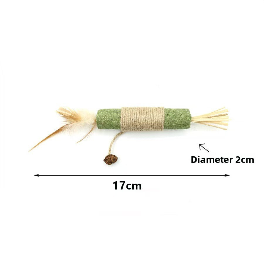 Natural Cotton Rope Cat Chew Toys with Catnip