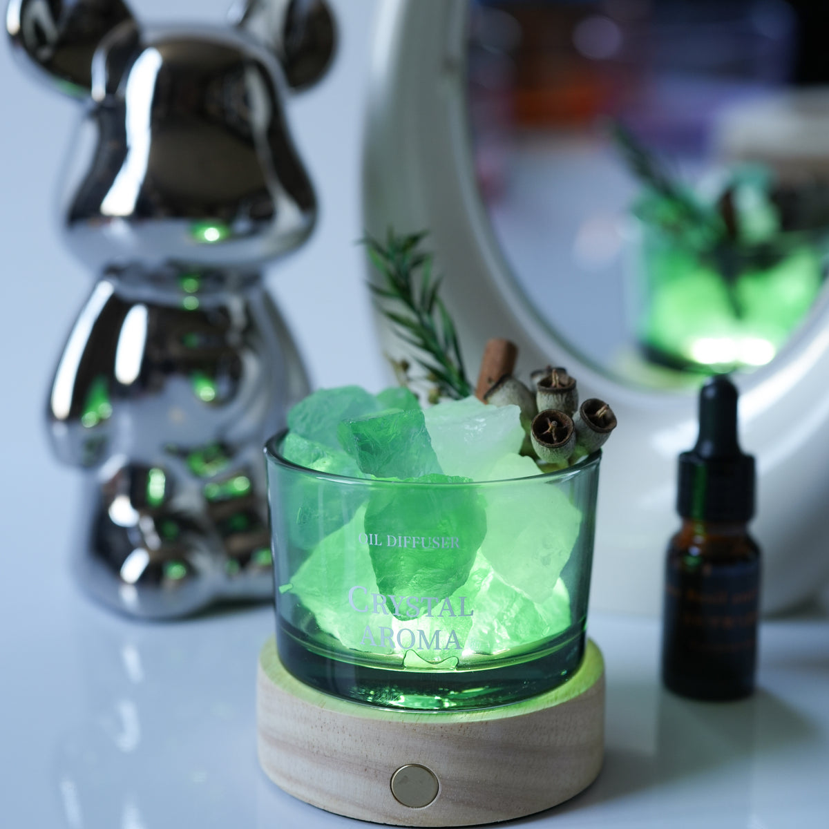 Natural Crystal Diffuser Stone Aromatherapy Ornament