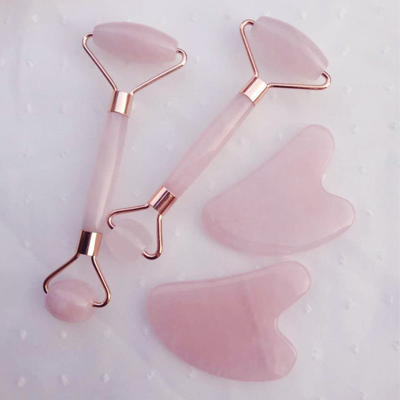 Natural crystal massage device