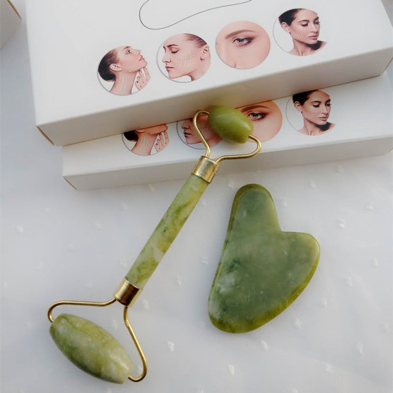 Natural crystal massage device