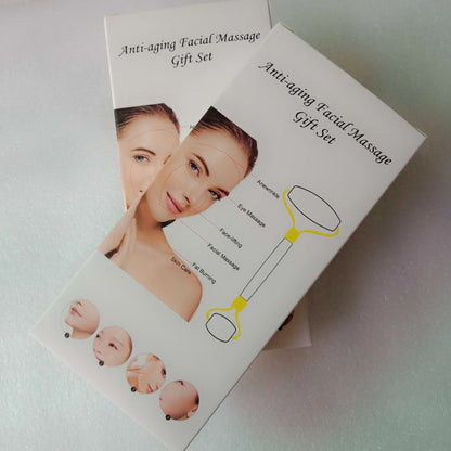 Natural crystal massage device
