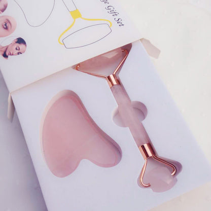Natural crystal massage device