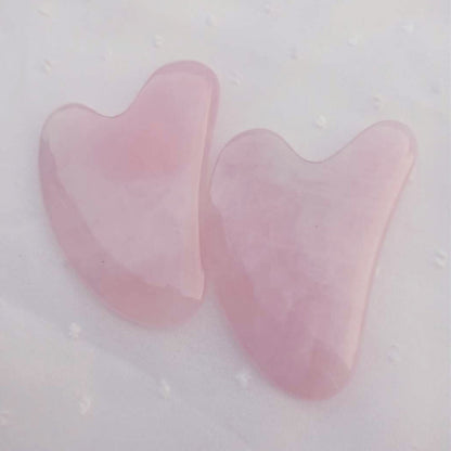 Natural crystal massage device