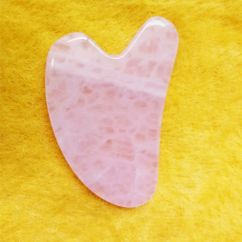 Natural crystal massage device
