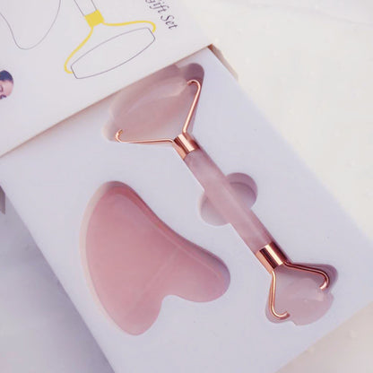 Natural crystal massage device
