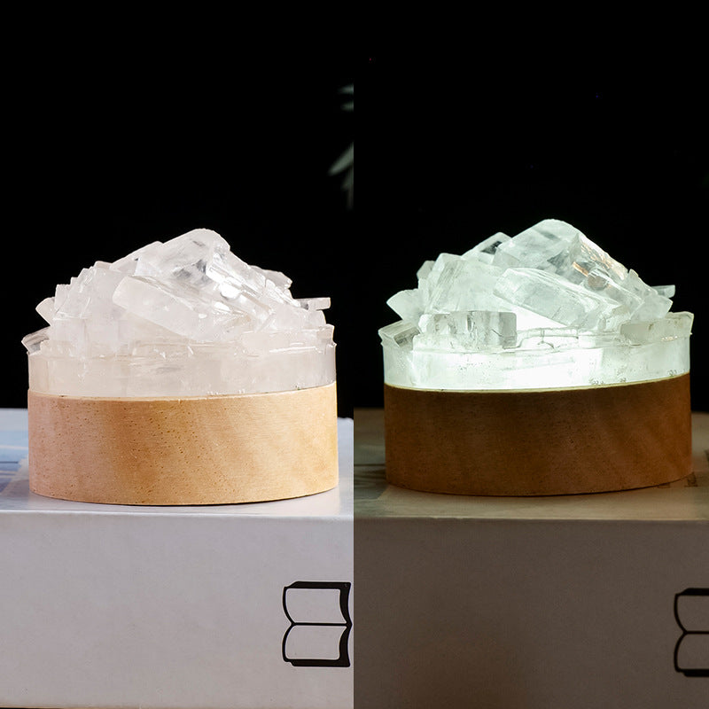 Natural Crystal Night Light