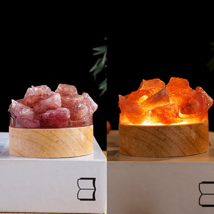 Natural Crystal Night Light
