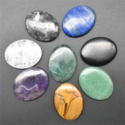 Natural Crystal Palm Massage Stone