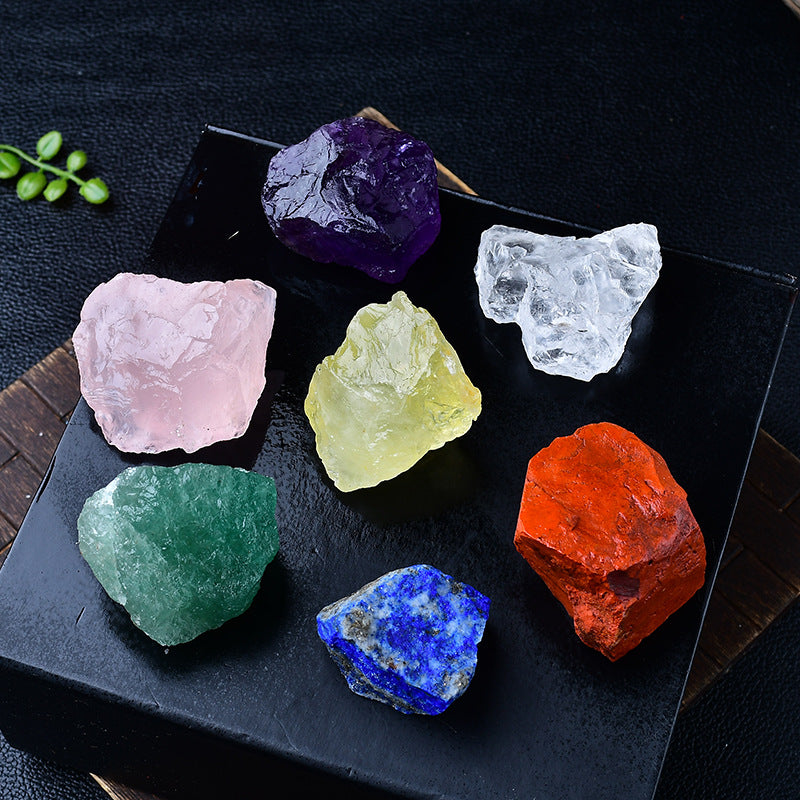Natural Crystal Raw Stones for Aromatherapy and Decoration