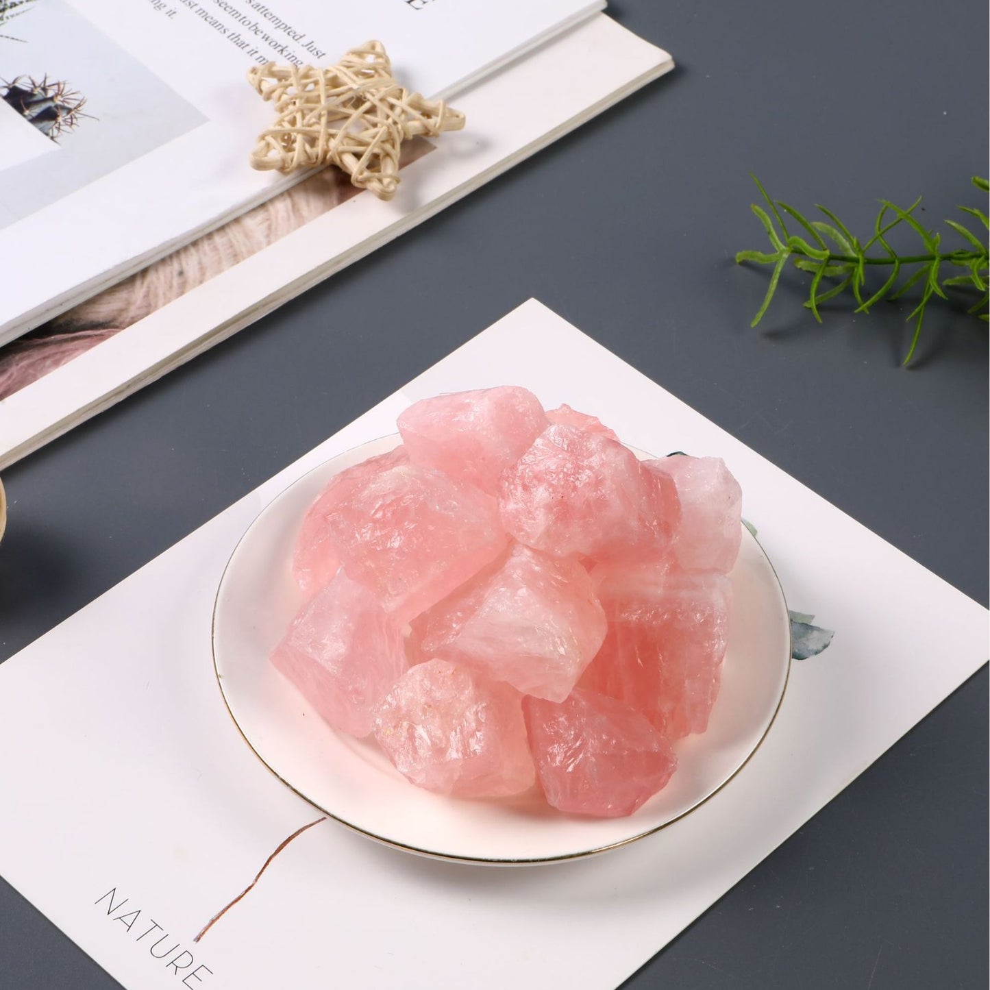 Natural Crystal Raw Stones for Aromatherapy