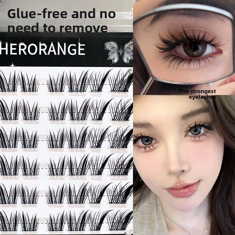 Natural Fox Style Glue-Free False Eyelashes