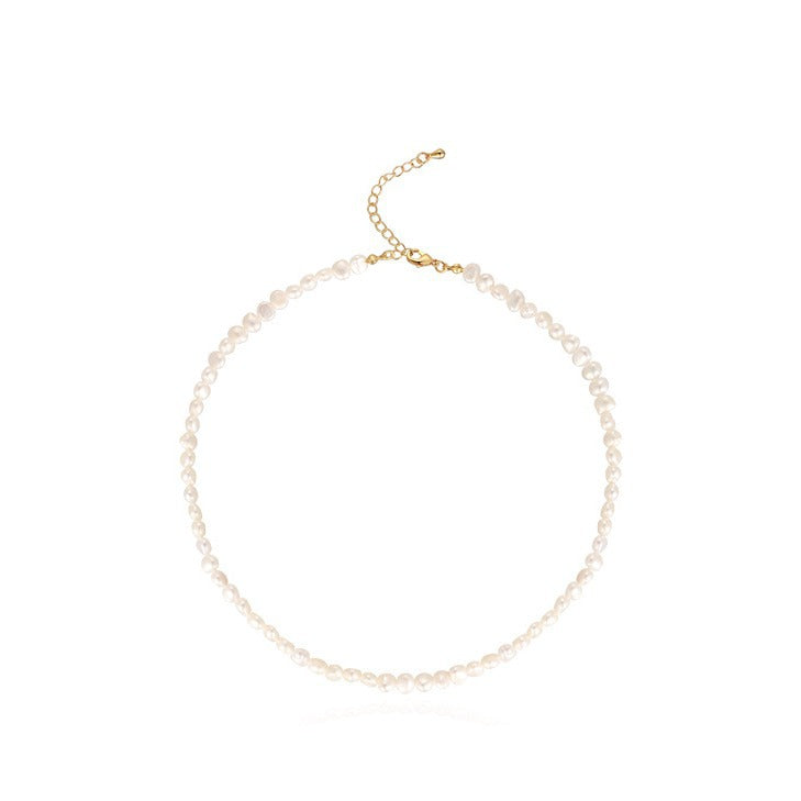 Natural freshwater pearl necklace