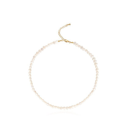Natural freshwater pearl necklace
