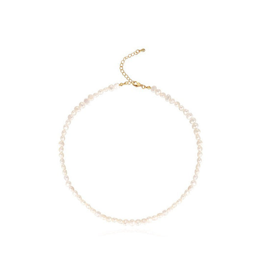 Natural freshwater pearl necklace