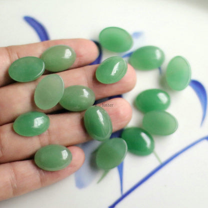 Natural Gemstone Egg Shaped Beads
