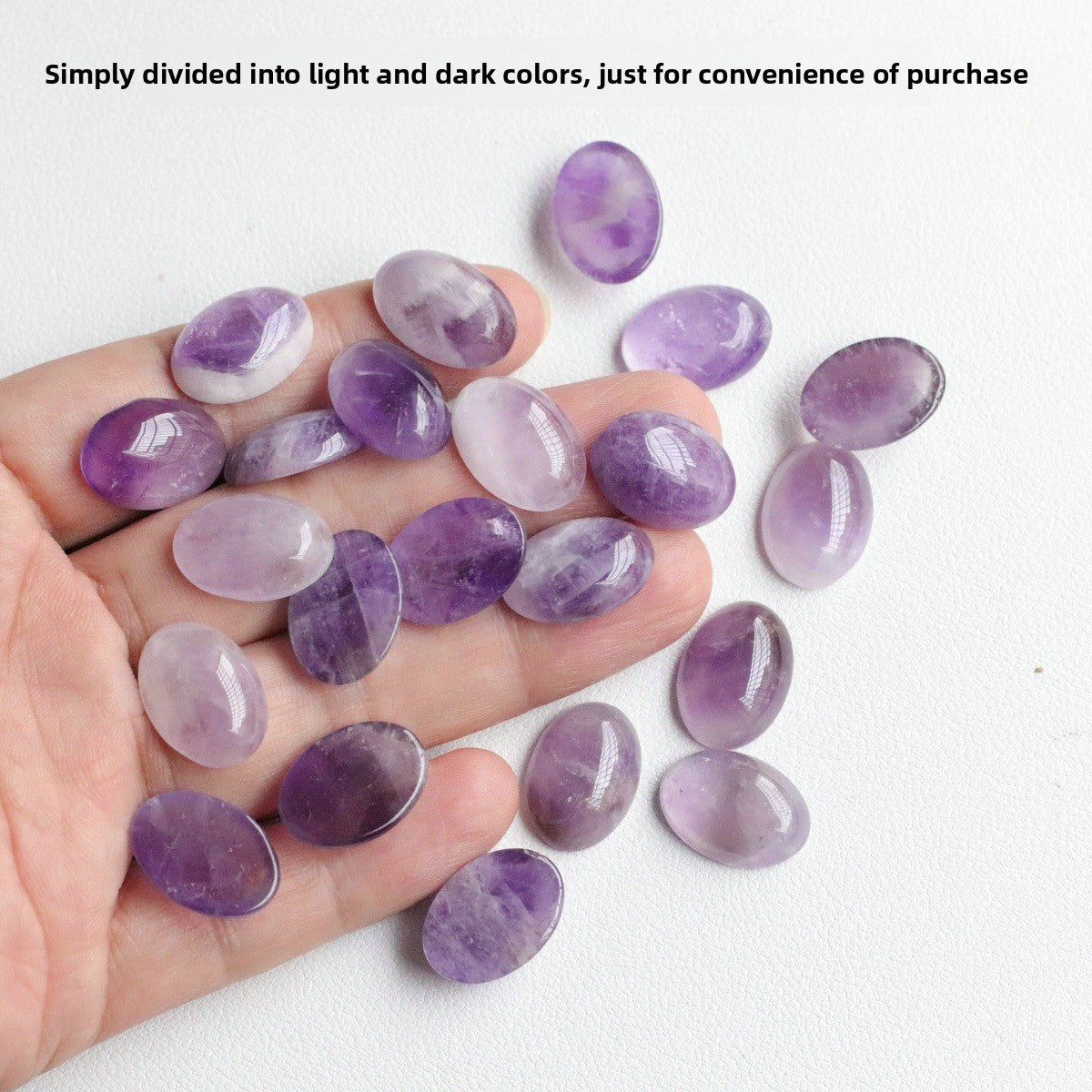 Natural Gemstone Egg Shaped Beads