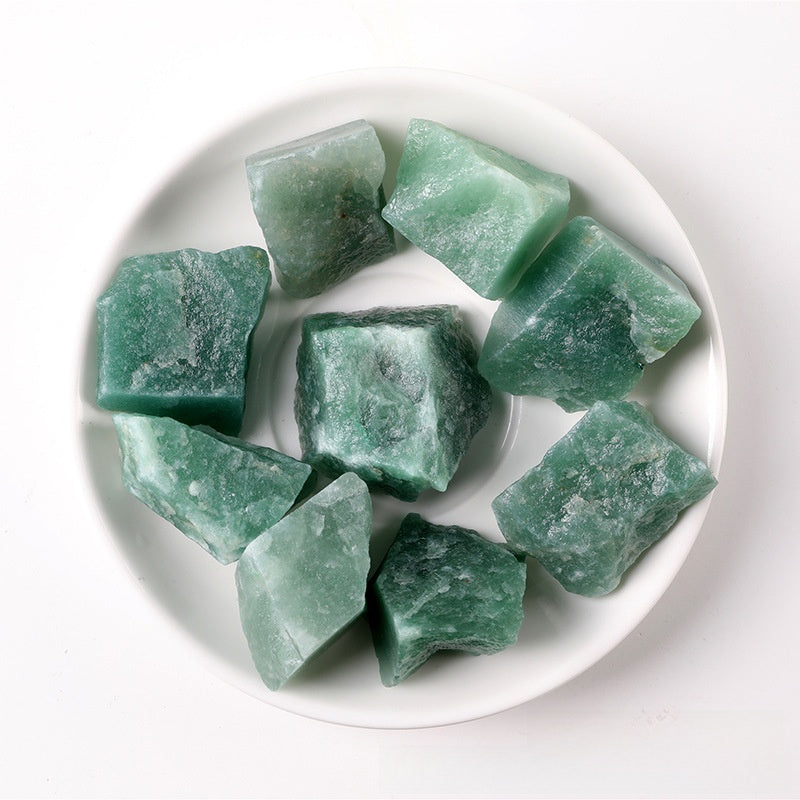 Natural Green Dongling Jade Aromatherapy Decorative Stones