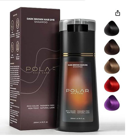 Natural Hair Color Shampoo with Conditioning