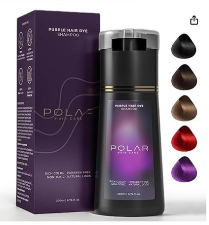Natural Hair Color Shampoo with Conditioning