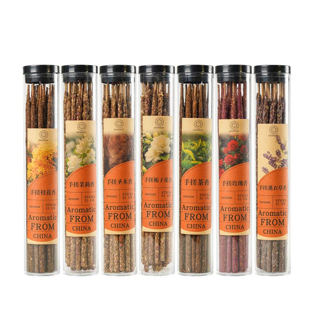 Natural Hand-Rolled Incense Sticks Multiple Scents