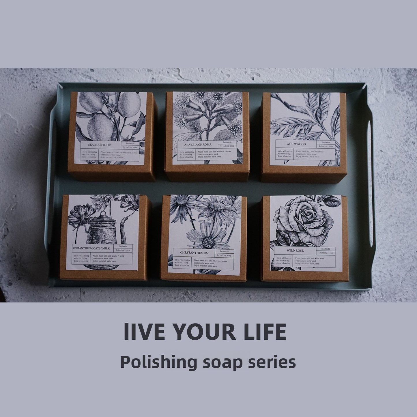 Natural Handmade Grinding Soap