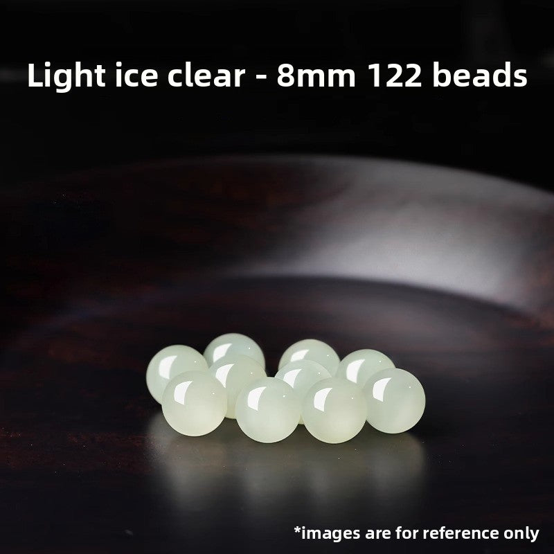 Natural Hetian Jade Loose Beads