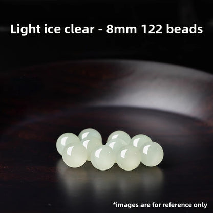 Natural Hetian Jade Loose Beads