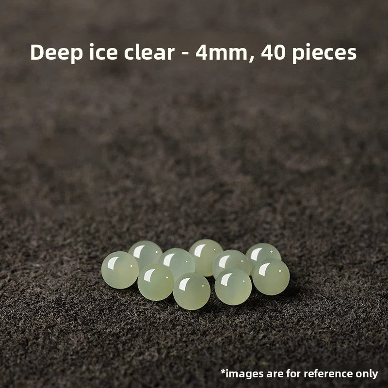 Natural Hetian Jade Loose Beads