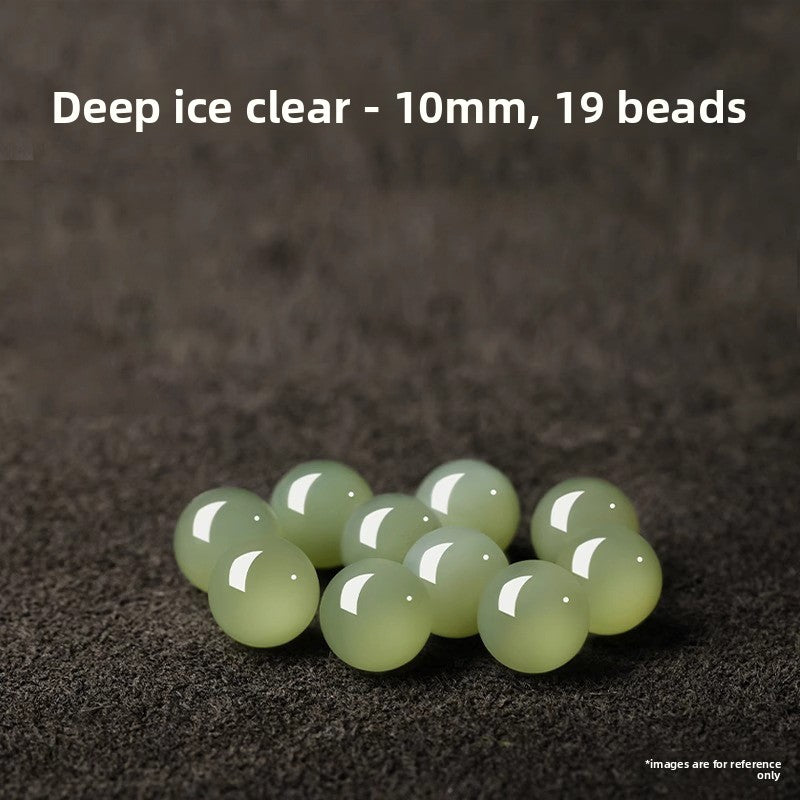 Natural Hetian Jade Loose Beads