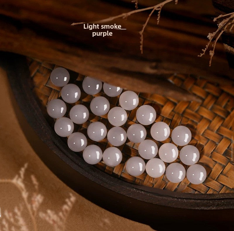 Natural Hetian Jade Loose Beads