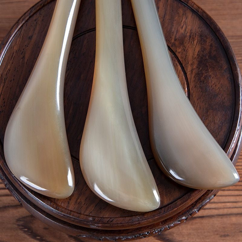 Natural Horn Acupuncture Beauty Sticks