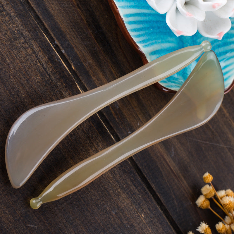 Natural Horn Acupuncture Beauty Sticks